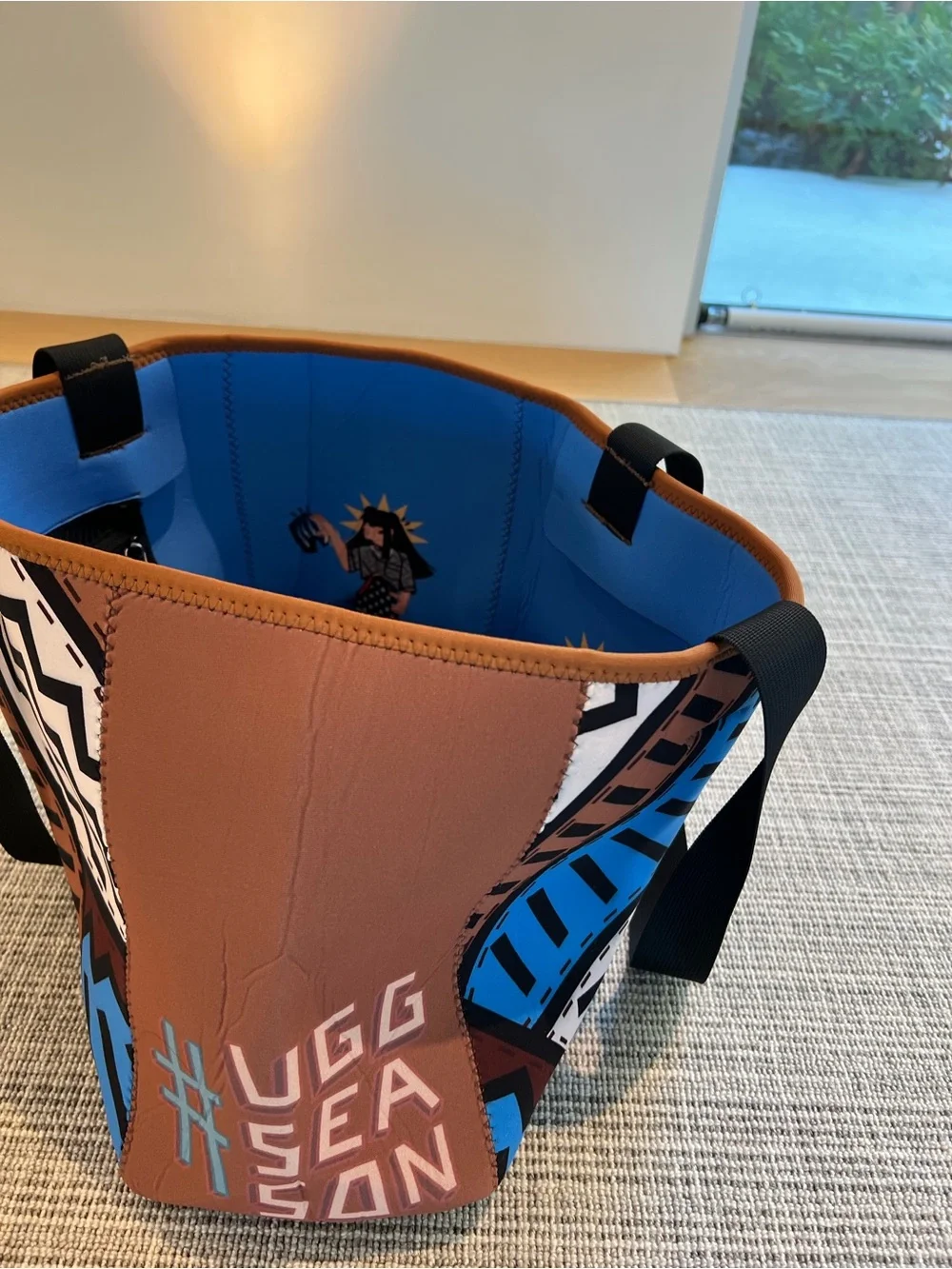 Rare UGG x KARABO POPPY Tote Bag